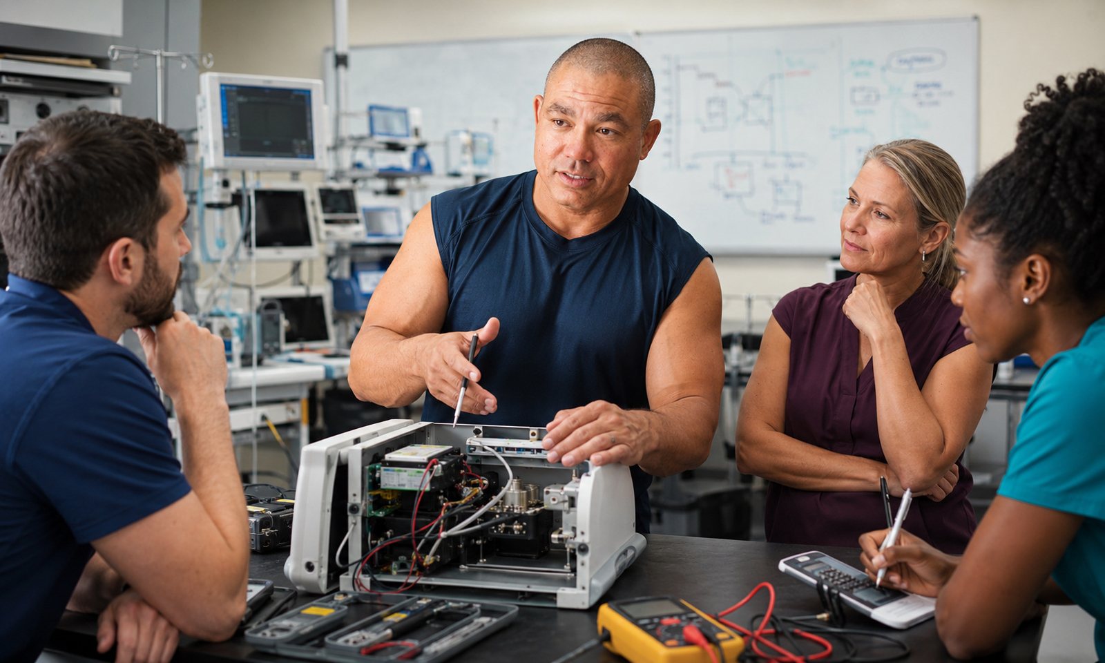 Biomedical instructor teaches root cause analysis — BiomedRx Institute