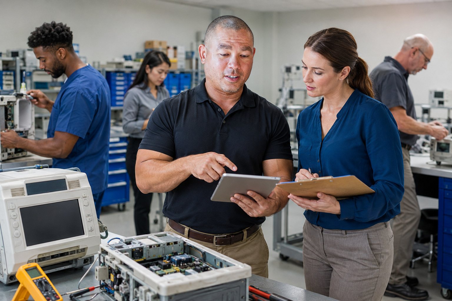 Biomedical warranty and vendor coordination — BiomedRx Institute