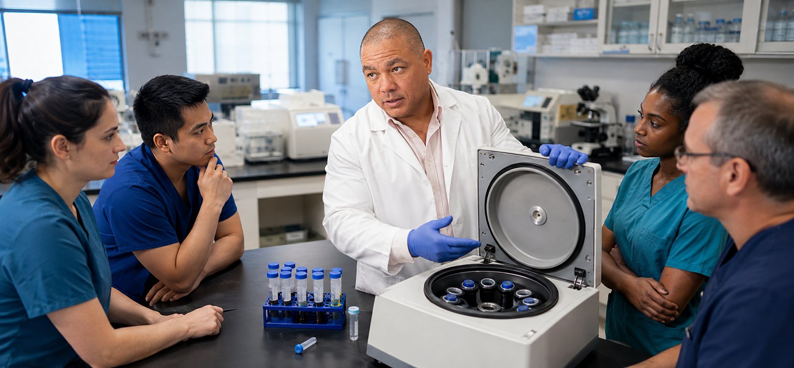 Devin leads medical gas regulator training — BiomedRx Institute