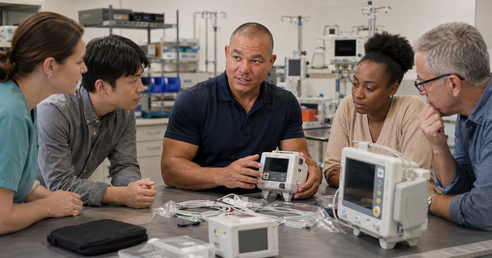 Devin leads responsible medical equipment recycling — BiomedRx Institute