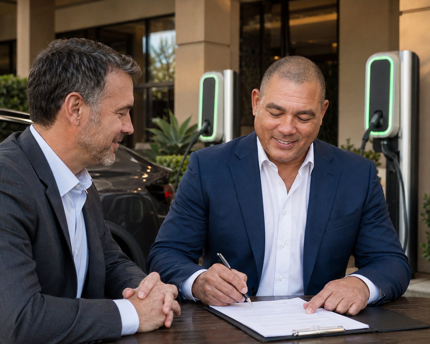 Devin signs hotel ev charging agreement — BiomedRx Institute