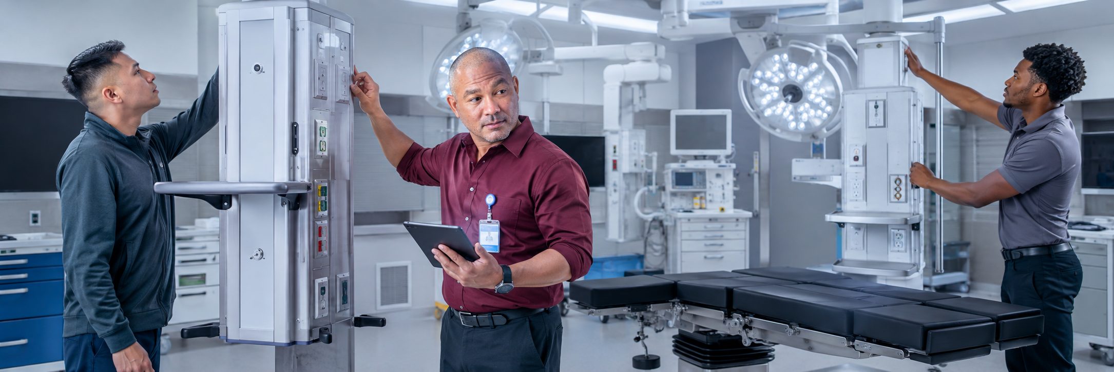 Biomedical equipment repair shop bench calibration with an electrical safety analyzer