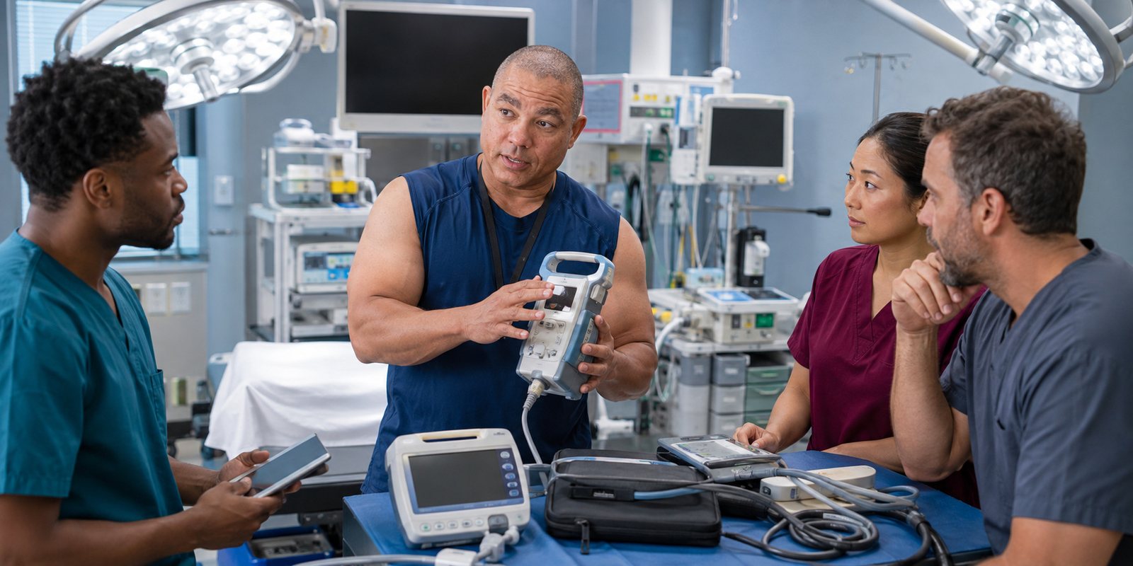 Operating room equipment inspection lesson — BiomedRx Institute